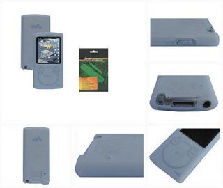   + White Soft Skin Case for Sony Walkman NWZ S764 8GB  Player
