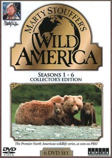 Marty Stouffers Wild America Seasons 1 6 DVD, 2009, 6 Disc Set 