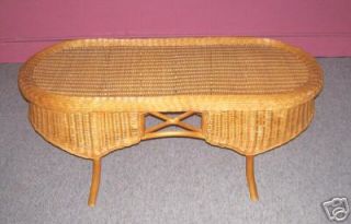 wicker coffee table new imported from viet nam time left
