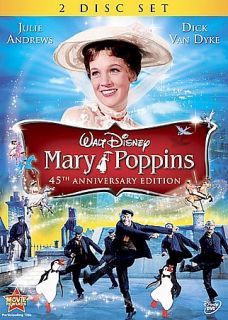 Mary Poppins DVD, 2009, 2 Disc Set, 45th Anniversary Special Edition 