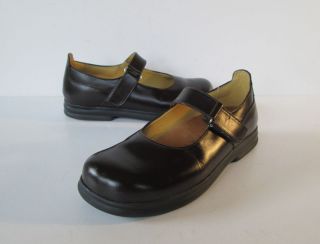   Footprints Womens Dk Brown Leather Mary Jane Shoes 37 or US 6 to 6.5