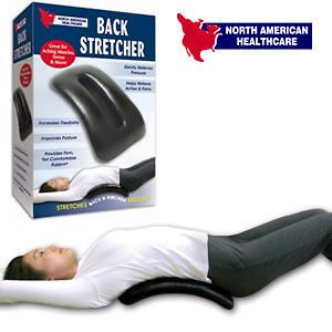 arched back stretcher relieve pain improves posture one day shipping 