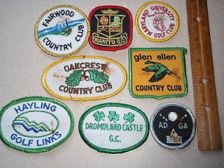 ad ga golf club one patch auction bxm 229  5 99  