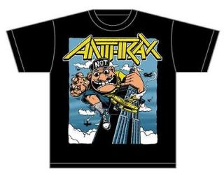 anthrax king not man t shirt new s m l xl metal authentic