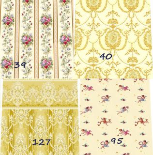doll house cream wallpaper choice of 12 designs quality matte