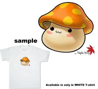 maple story orange mushroom adult unisex t shirt expedited shipping