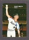 1984 MOTHERS COOKIES #13 Dave Smith ASTROS SIGNED AUTOGRAPH AUTO COA