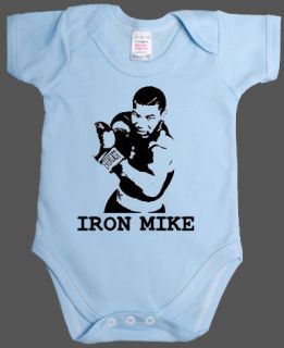 mike tyson boxing legend baby grow vest gift bbl02 more