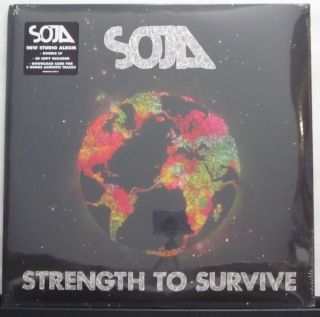 SOJA   Strength To Survive NEW 2x 12 LP Vinyl Gatefold Jacket + CD 