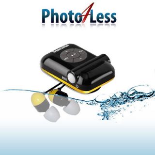   Technologies Small 100% Waterproof 4GB  Player Black & Yellow