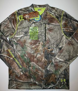 Under Armour Mens Coldgear Deadcalm Scent Control Wind Shirt Real 