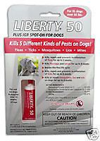 new liberty 50 flea tick killer for xl dogs 66