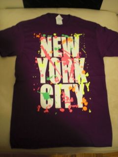 New York City Splatter Paint T Shirt. NYC, Splash, Justin Bieber wears 