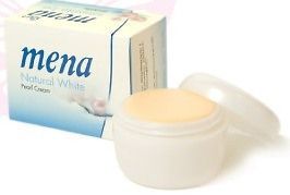 Mena Natural Whitening Aging Moisture Pearl Cream Pure Vitamin E 3g.