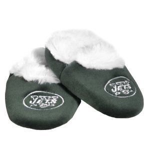 New York Jets NFL Football Logo Baby Bootie Slippers Shoes   Choose 