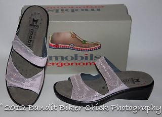 NIB $199 Mephisto Ulda Sandals size 10 / 40 color is Pink Disco