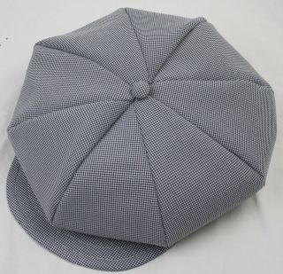 VINTAGE 1920s 1930s STYLE NEWSBOY CAP HAT ZASU CAPS size 7   56cm