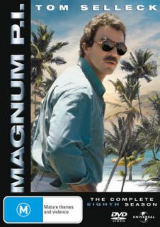 magnum p i pi season 8 tv series new 3xdvds r4 from australia time 