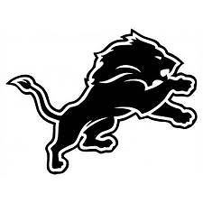 DETROIT LIONS NFL ANY SIZE OR COLOR CUSTOM CUT VINYL DECAL STICKER