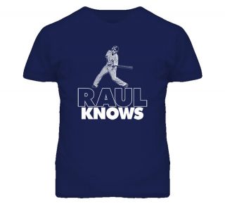 raul ibanez knows new york baseball t shirt