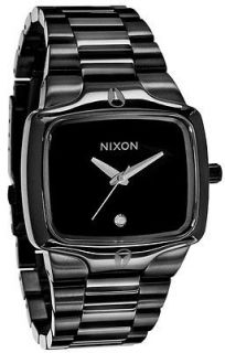 BRAND NEW NIXON THE PLAYER ALL BLACK MEN S WATCH A140 001 ,A140001