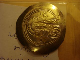  Roman Gold coin 1071 1078 Michael VII Gold Nomisma EXC Details
