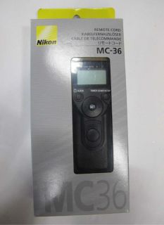 New Nikon MC 36 MC36 MC 36 Timer Remote Cord for Nikon D700 D300 D300s 