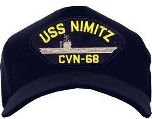 uss nimitz cvn 68 made in usa navy military hat