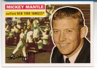 mickey mantle 2008 topps mickey mantle story card # mm57