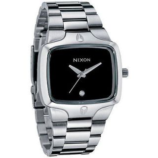 NIXON Authentic Mens Wrist Watch THE PLAYER Black A140 000 NEW IN BOX 