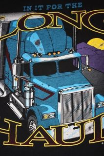 vtg 90s 1994 long haul trucker t shirt time