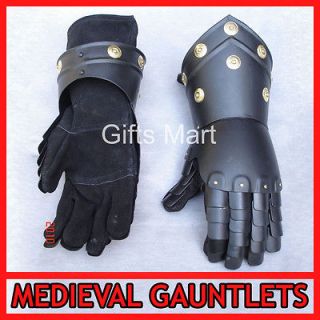 Medieval Gauntlets Functional Knight Mitten Gloves Reenactment Larp 