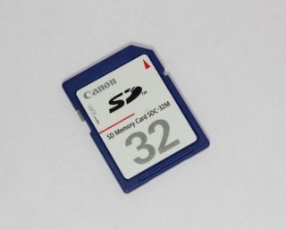 original canon 32mb sd card sd memory card sdc 32mb