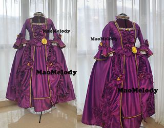 marie antoinette baroque cosplay costume dress p47