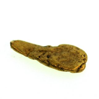 collectable pure 24k yellow gold nugget  125