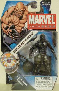 ABSORBING MAN Marvel Universe 4 inch Variant Action Figure #24 Series 