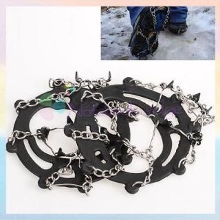   Winter Ice Snow Gripper Grip Crampons Spikes Chain For Shoes Boots