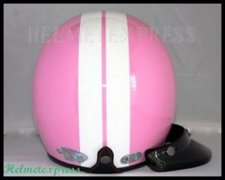 vespa helmet motorcycle harley scooter bike jet pink from taiwan
