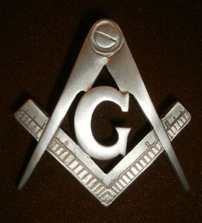 freemason, G compass and square, masonic symbol vest badge