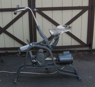 Vintage Exercise Equiptment Exercycle Electric Bicyle Industrial 