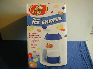New JELLY BELLY Manual Ice Shaver  sno cone treats New in the box
