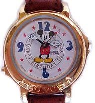 Disney Musical Happy Birthday Mickey Mouse Watch New Neat