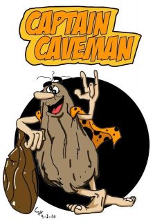 captain caveman 13 8 x 10 t shirt iron on transfer