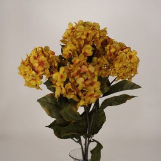 hydrangea bush silk wedding flowers 43650 old gold time left