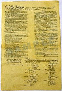 Constitution of the U.S. Historical Document (Channel Craft HDCUS)