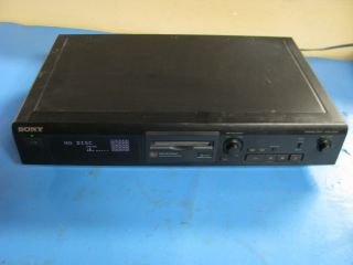 SONY MDS JE320 MINIDISC RECORDER / PLAYER DECK Used 14 Day DOA 