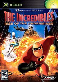 The Incredibles Rise of the Underminer Xbox, 2005