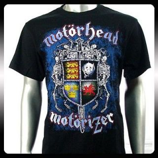 Motorhead Heavy Metal Rock Punk Retro T shirt Sz XL Biker Rider Men 