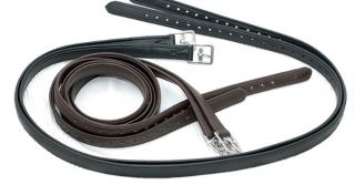 PASSIER LINED Stirrup Leathers   HAVANA BROWN   ALL SIZES