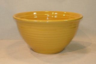 bauer pottery ringware yellow 12 mixing bowl rings inside time